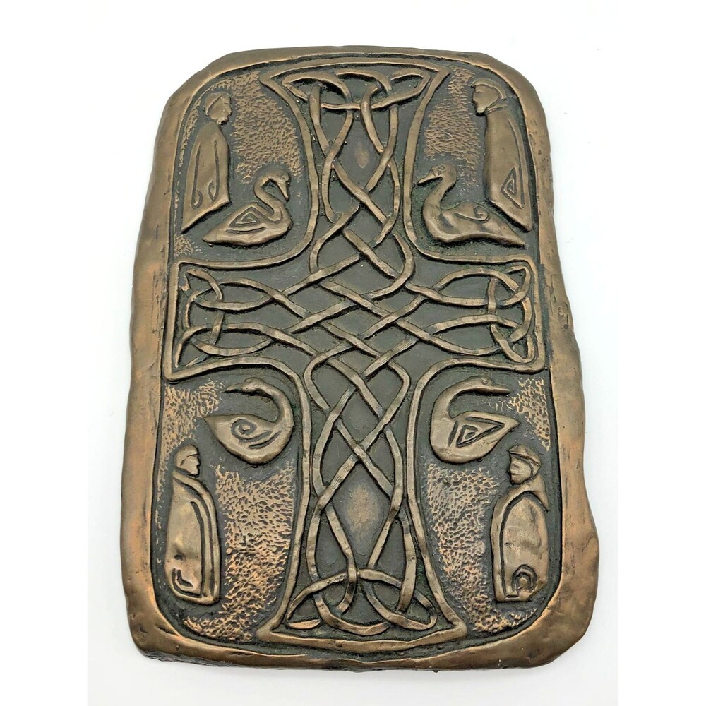 Wild Goose Studio Bronze Resin Plaque The Children of Lir Celtic Ireland